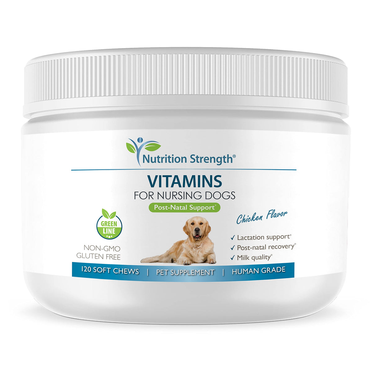 Nutrition Strength – vitamines allaitement chien en bouteille