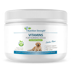 Nutrition Strength – vitamines allaitement chien en bouteille