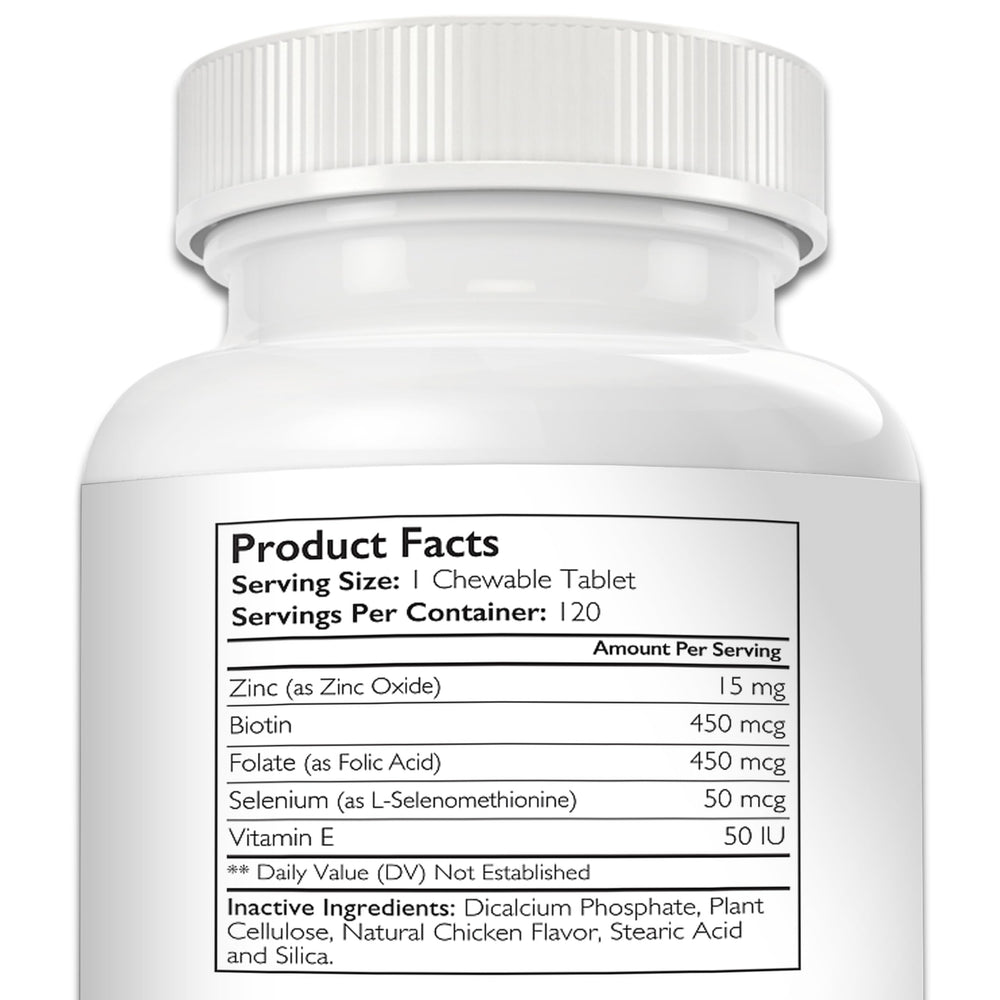Nutrition Strength Zinc — métabolisme cellulaire soutenu chez le chien.