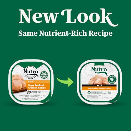 Nutro Adulte Pâté Poulet – premier ingrédient poulet pour une saveur appréciée