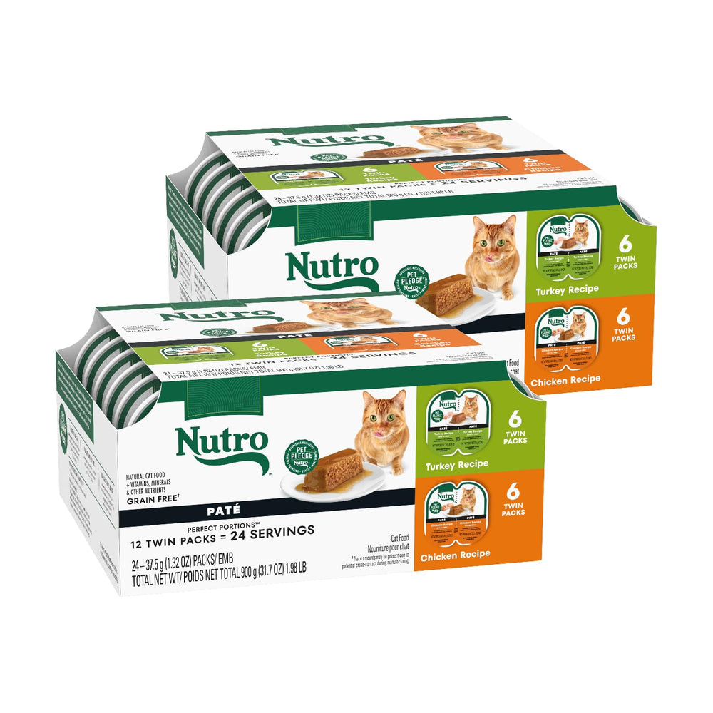 Nutro chat pâté poulet barquette: pâté riche en protéines pour chats adultes