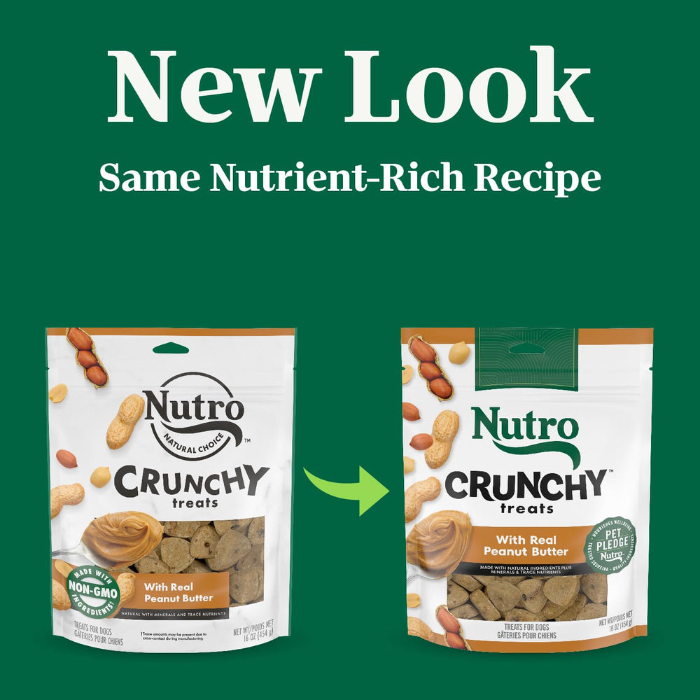 Croquants Nutro pour chien, faible en calories (5) par friandise.
