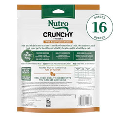 Friandises Nutro pour chien, saveur beurre de cacahuète, parfait pour l'entraînement.