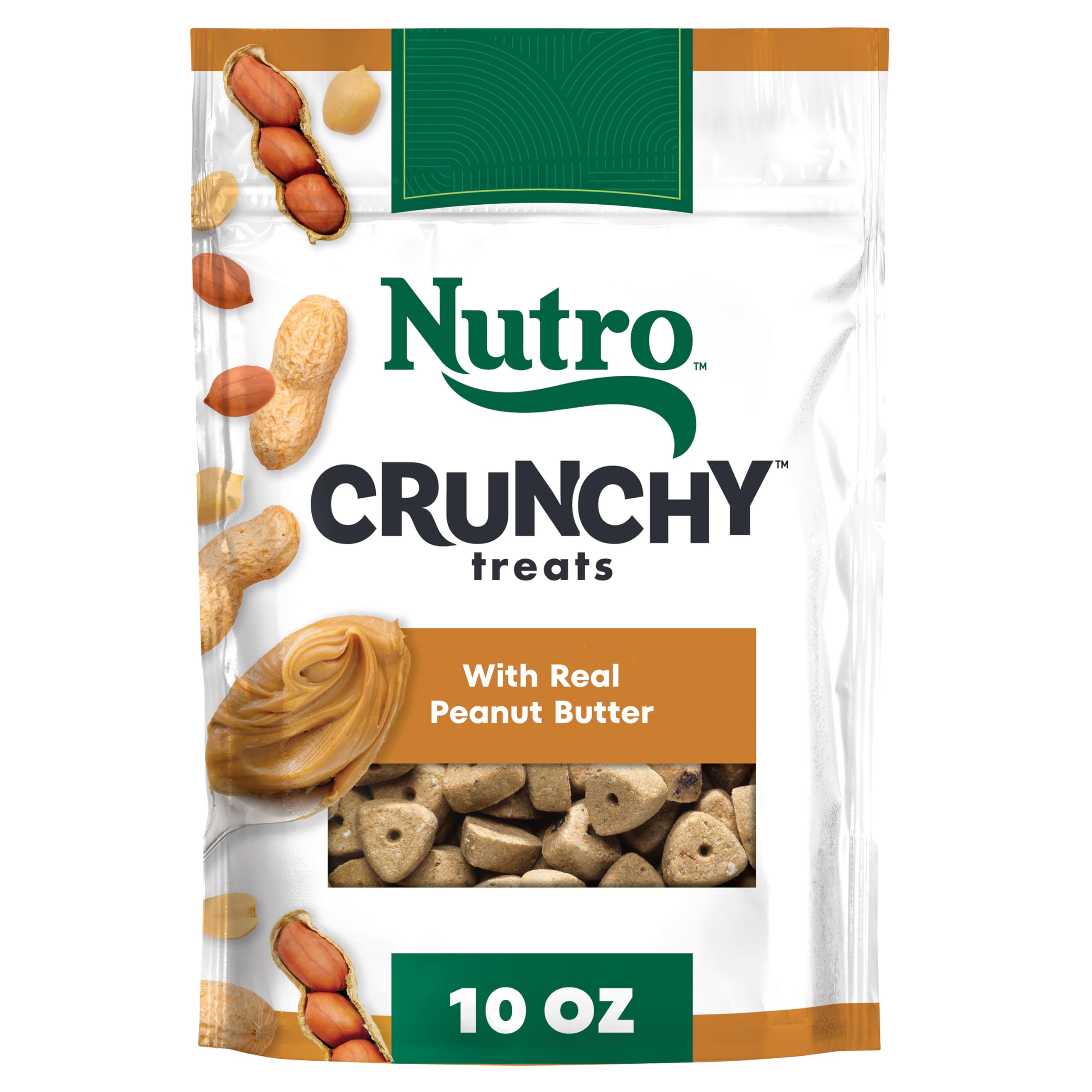 Nutro friandises croquantes au beurre d'arachide, emballage 10 oz.
