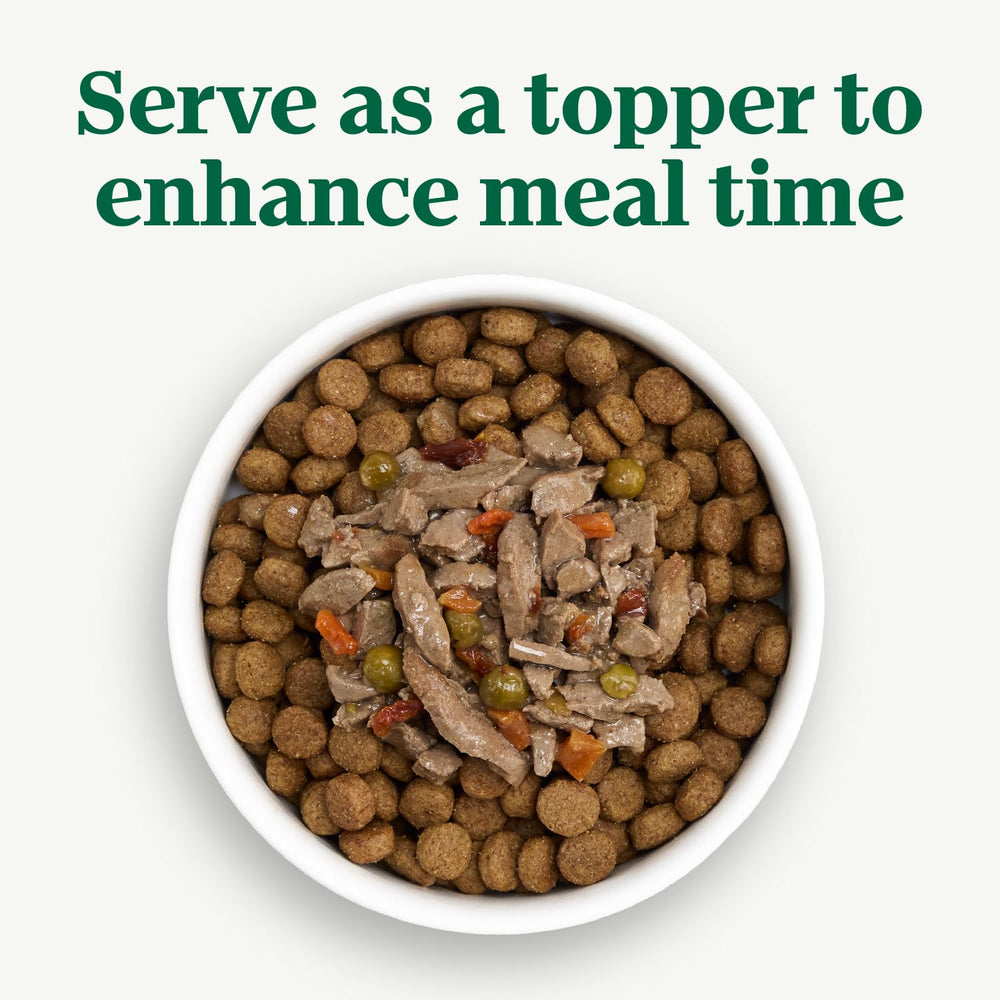 Nutro Hearty Stew: boîte ouverte prête à être servie.