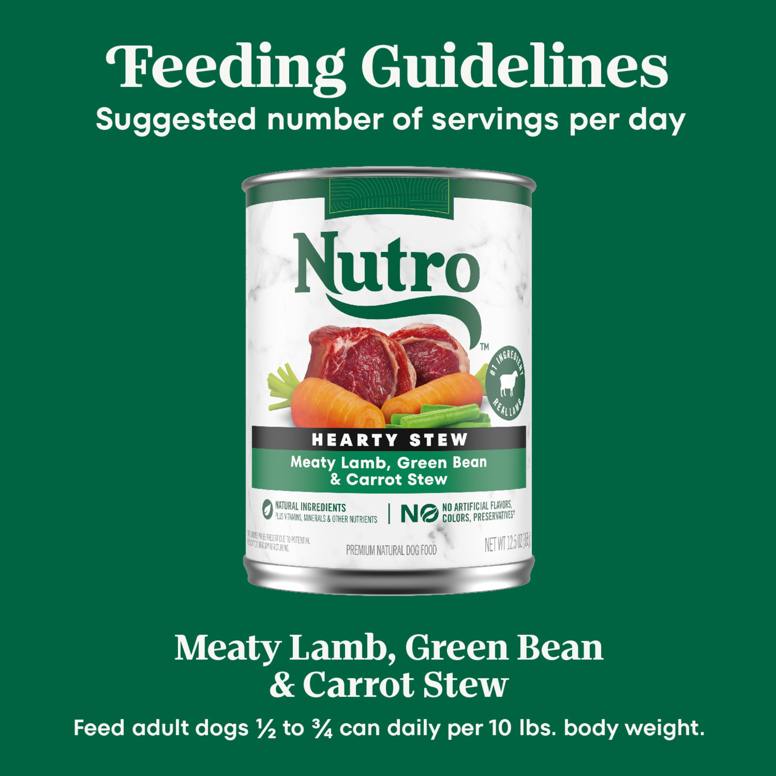 Énergie renouvelable utilisée pour Nutro Hearty Stew