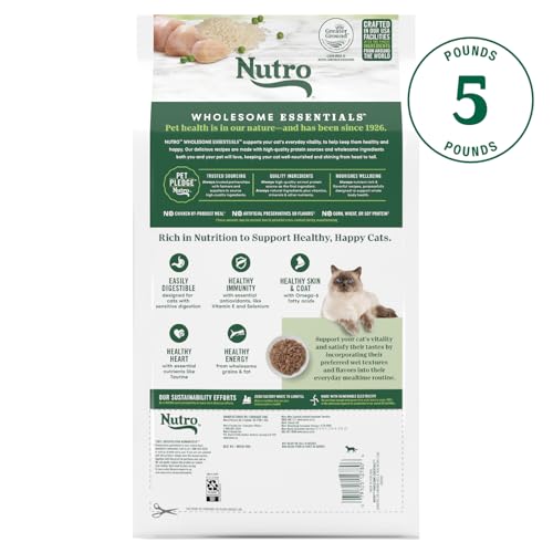 Nutro image ingrédient poulet naturel, soutien immunitaire grâce aux antioxydants.