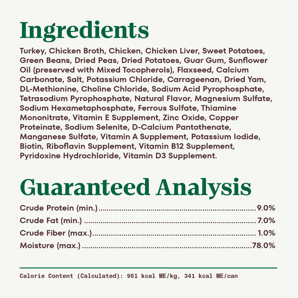 Nutro Loaf Sans sous-produits de poulet: pureté des ingrédients.