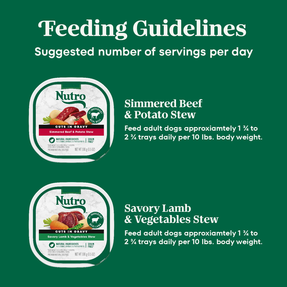 Nutro Naturel Choice agneau en sauce, repas quotidien sans céréales.