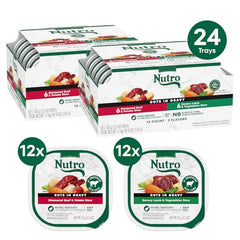 Nutro Naturel Choice boeuf en sauce, barquette pratique pour repas quotidien.