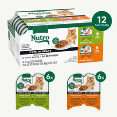 Nutro Perfect Portions dinde pack-jumeaux, variété pratique pour les repas quotidiens.