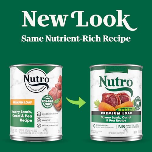 Nutro Premium Loaf sans-cereales – recette sans céréales pour chien.