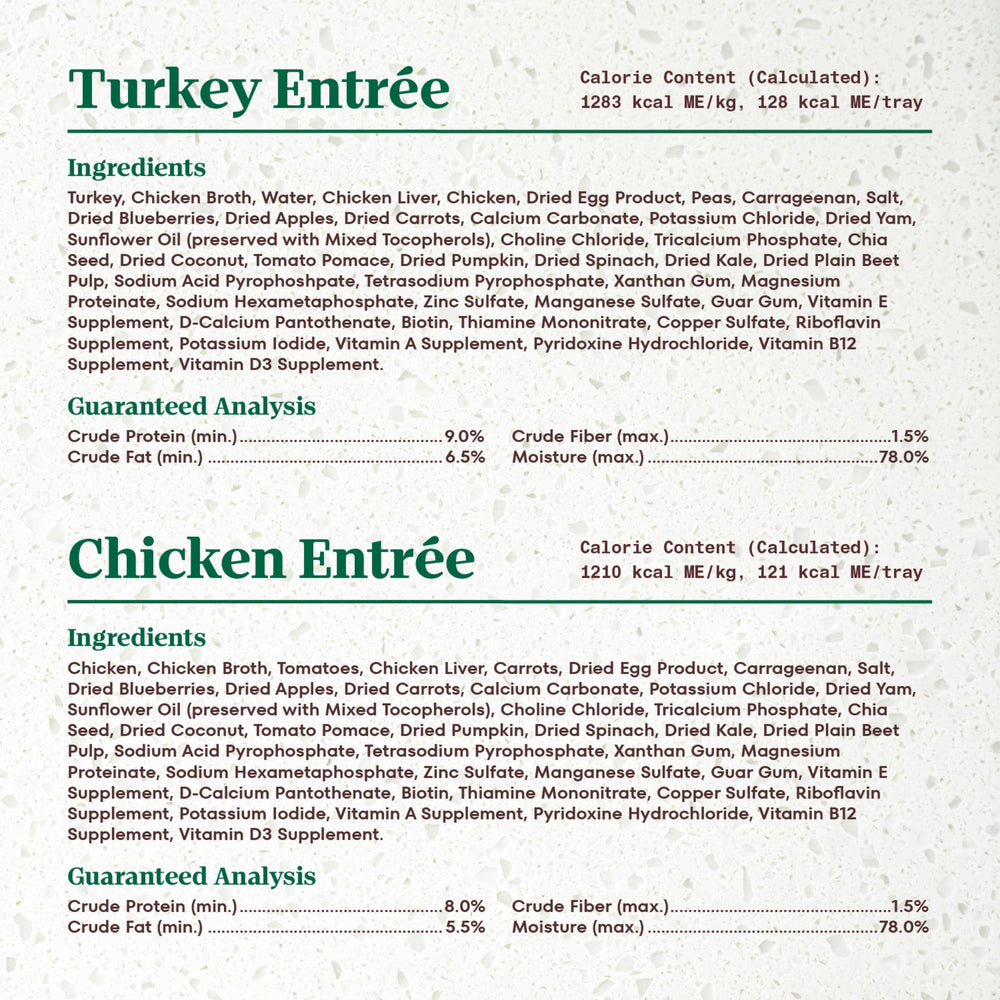 Nutro Ultra garniture poulet et dinde pour repas varié