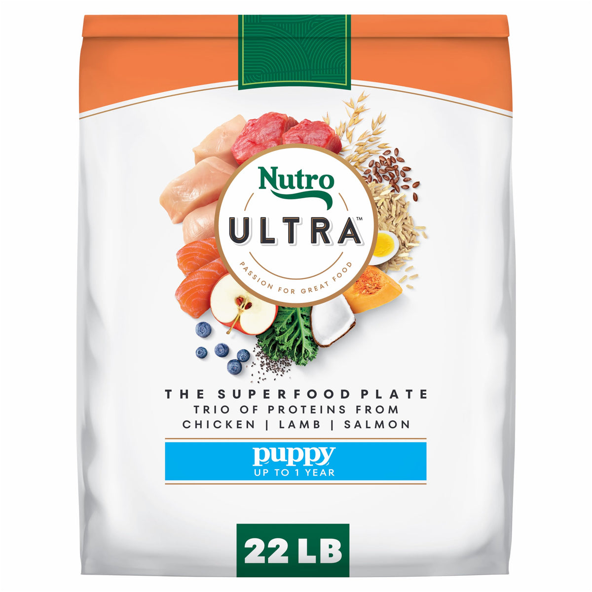 Nutro Ultra poulet chiot bol : repas équilibré et appétissant.