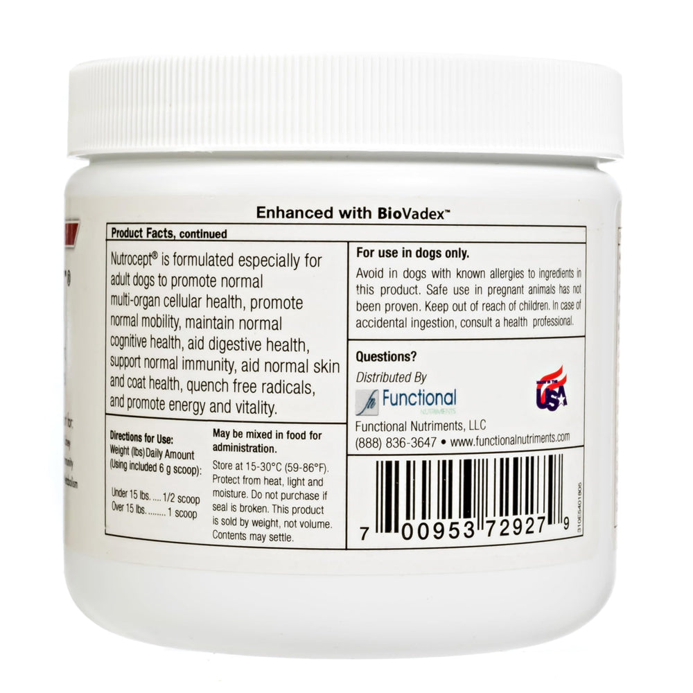 NutroCept mélange-nourriture, intégration simple pour soutenir énergie et vitalité.