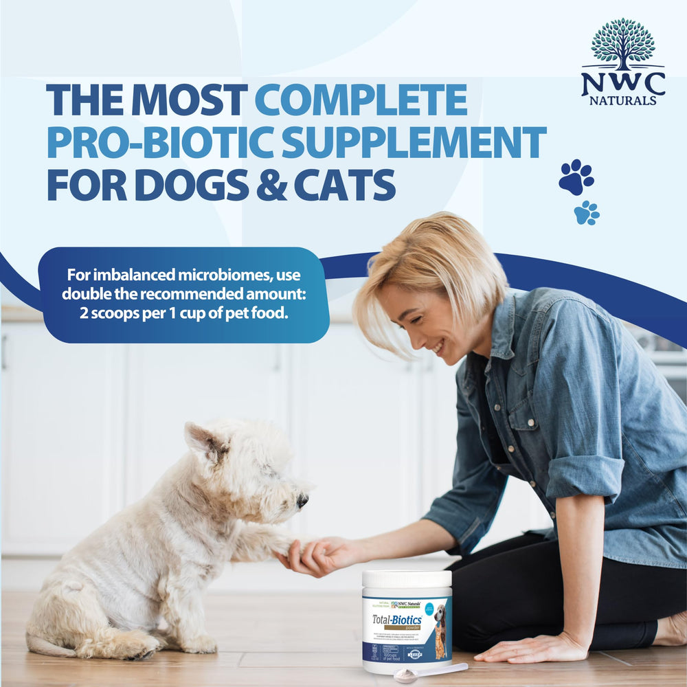 Total-Biotics dose-mesure-cuillere – facile à doser dans les repas.