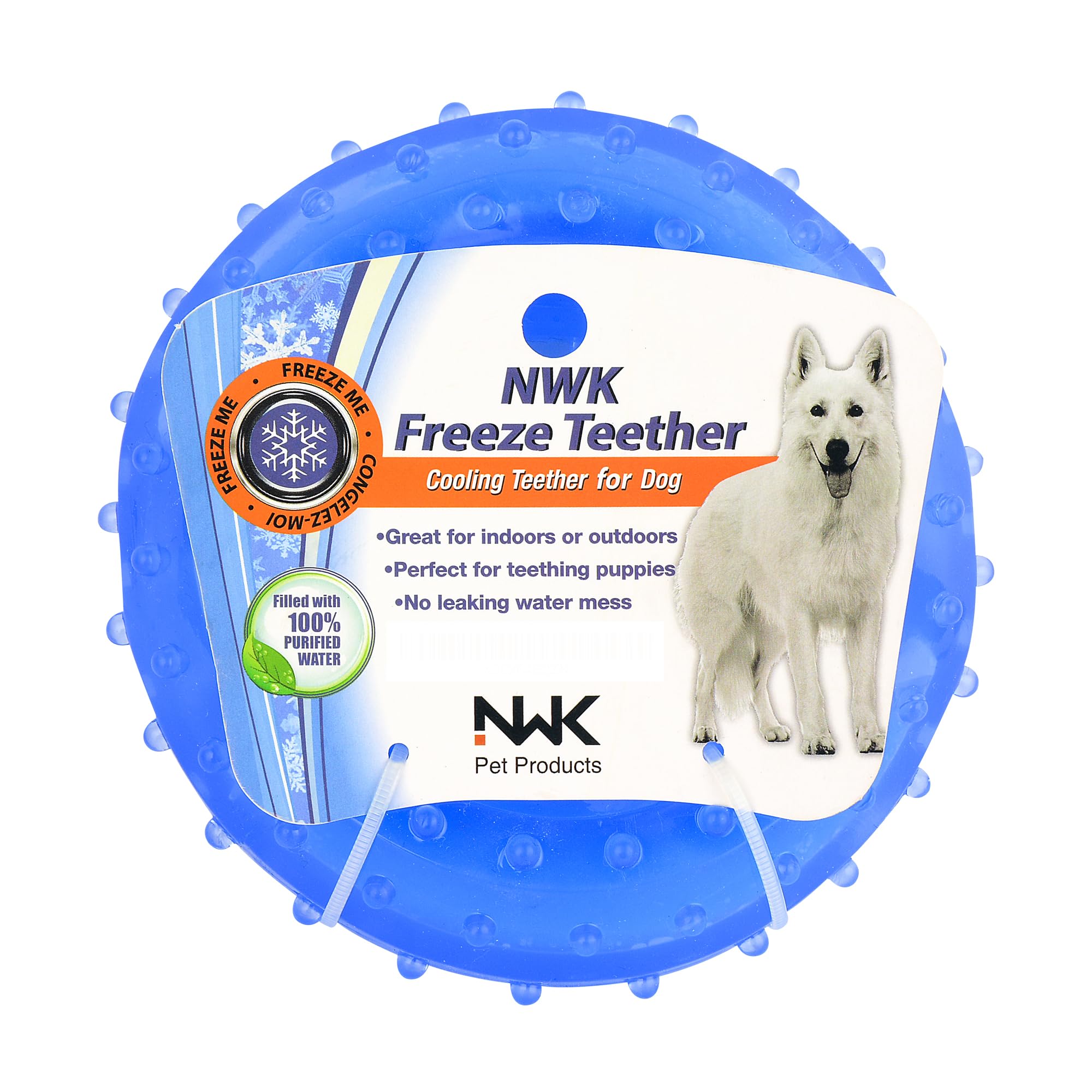 Jouet dentition chiot NWK refroidissant durable pour le jeu