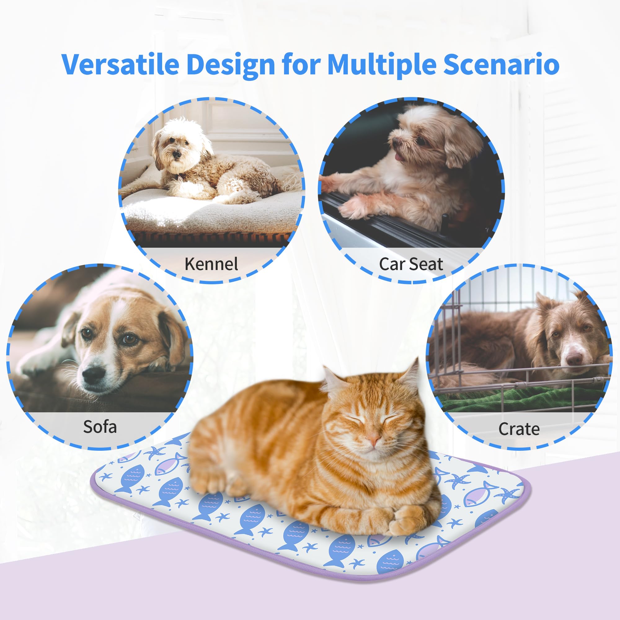 NWK taille large 27x40, parfait pour grands chiens et chats.
