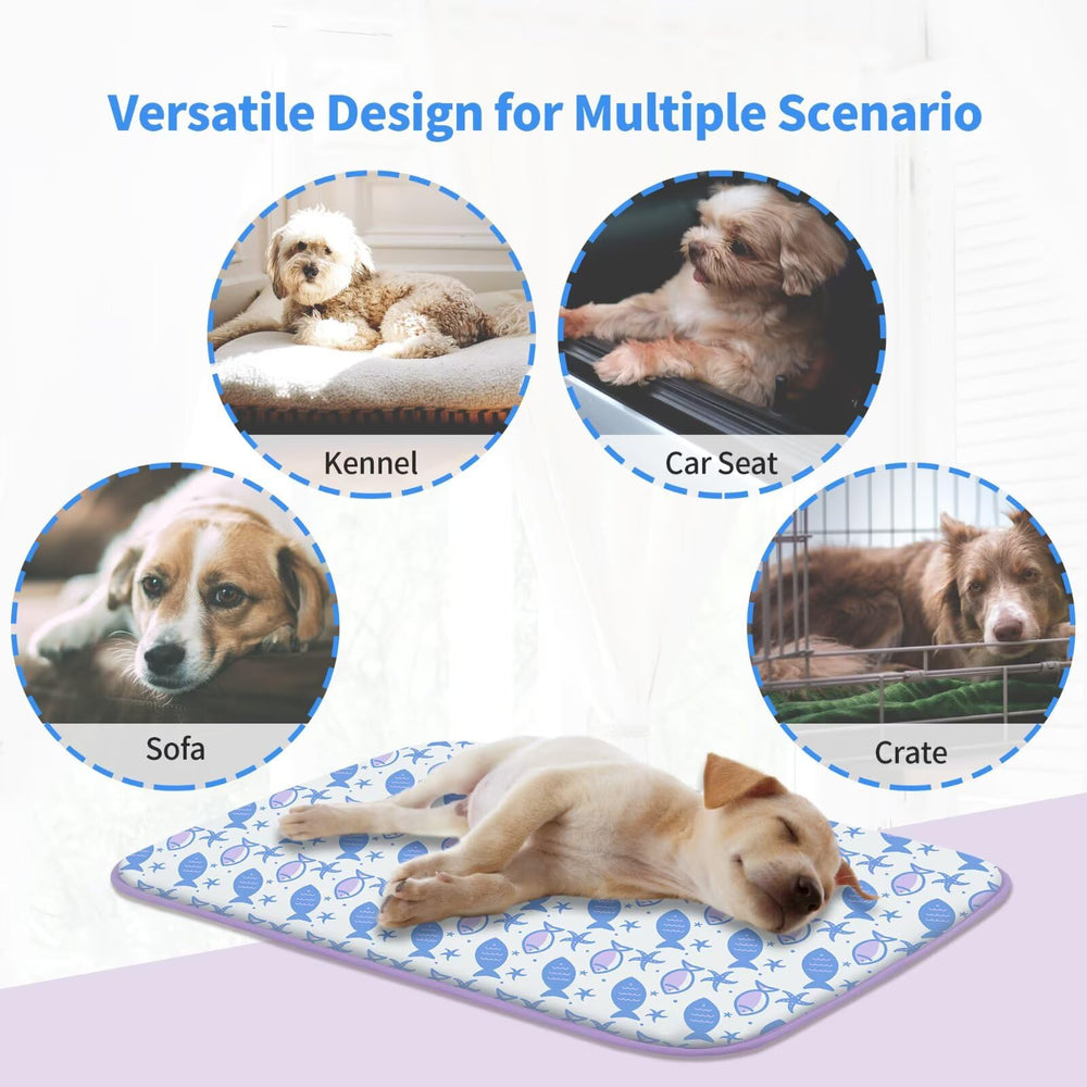 NWK matelas finition tissu soie glacée violet poisson, look élégant et frais.