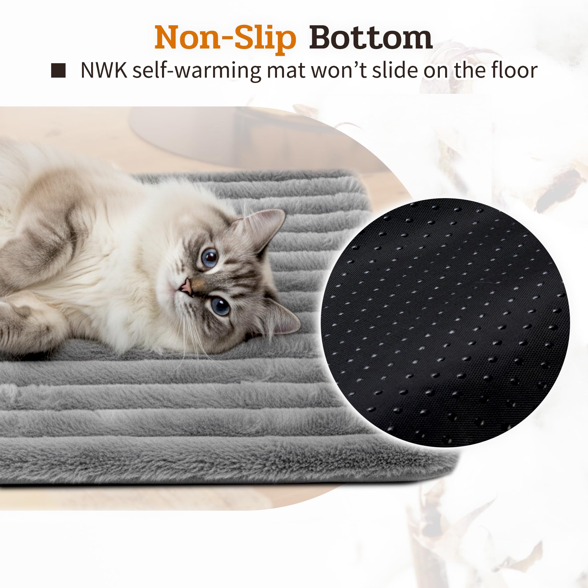 NWK tapis polyvalent usage canapé voiture niche et autres espaces.