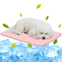 NWK Tapis Refroidissant Animal Soie Glace offre rafraîchissement immédiat sans électricité