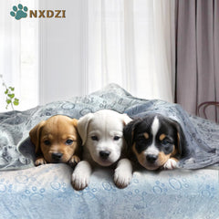 Couverture NXDZI chien douce et lavable après jeu.