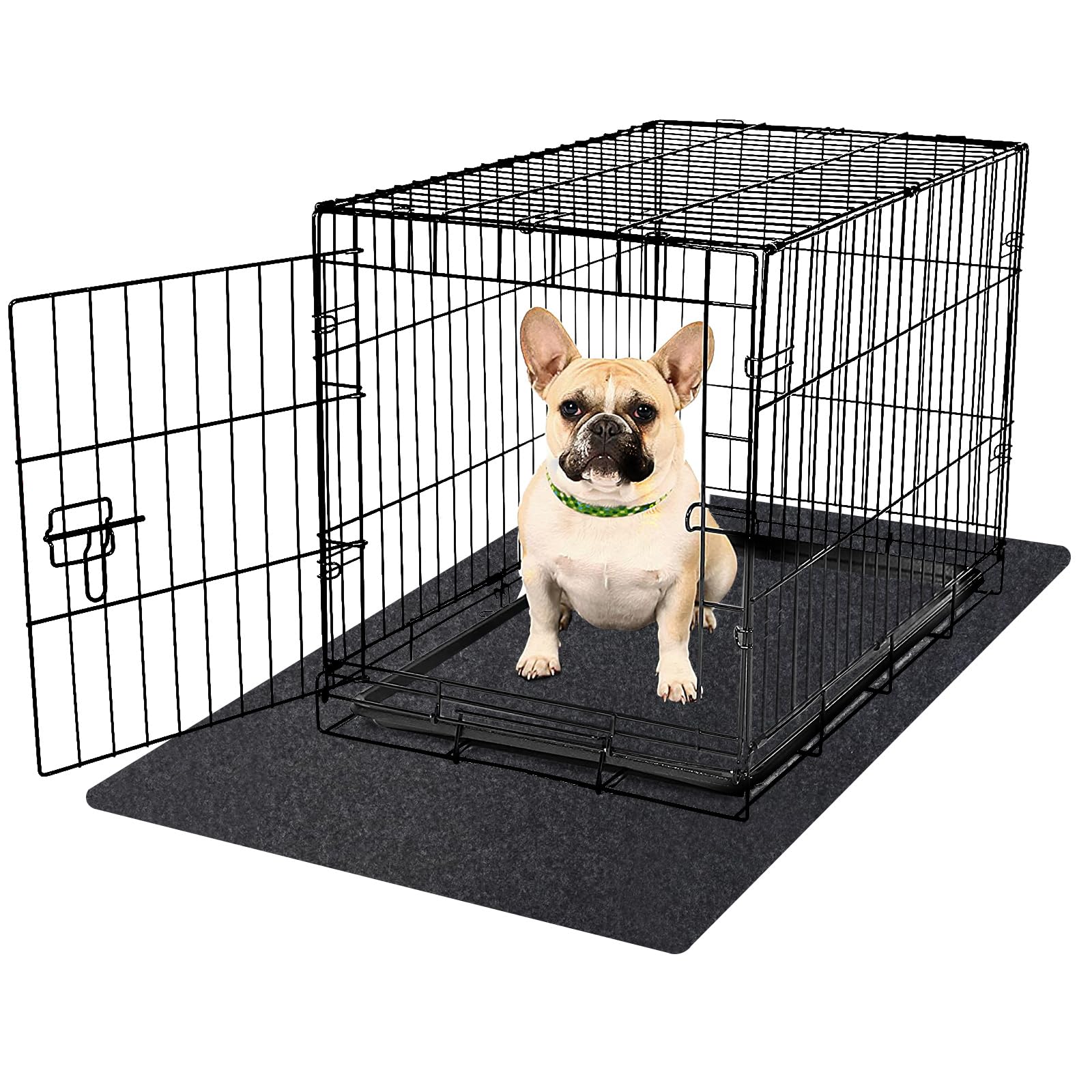 NYFITY Kennel Pad absorbant pour cage, facilite le nettoyage et la propreté.
