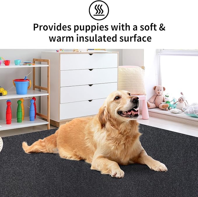 NYFITY Tapis avec fond étanche, évite les fuites vers le sol.