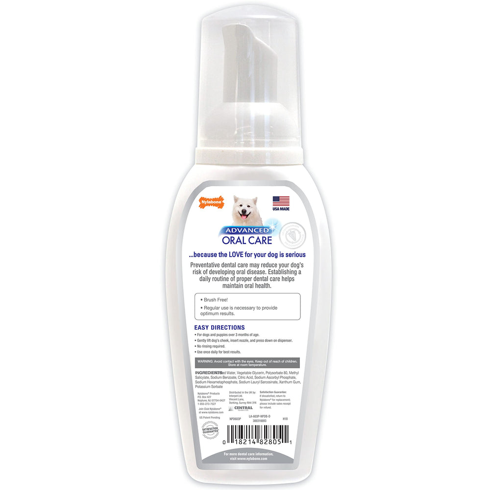 Nylabone Advanced Oral Care – badge vétérinaire indiquant une recommandation