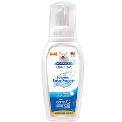 Nylabone Advanced Oral Care – emballage du produit avec promesse d’haleine fraîche