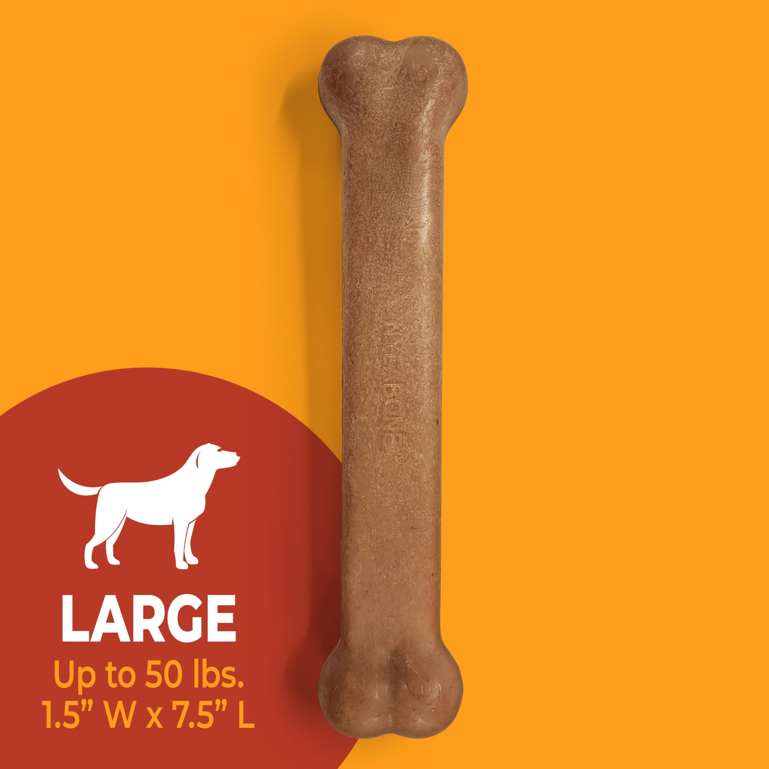 Nylabone Arôme poulet – saveur durable qui plaît aux chiens.