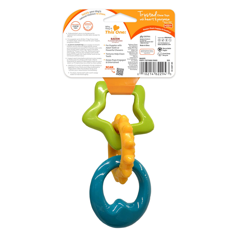 Nylabone chiots puissants – soutien à la dentition pendant le jeu.