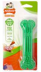 Nylabone Dent Quotidien Mastique Moyenne améliore l'hygiène dentaire et convient aux chiens puissants.