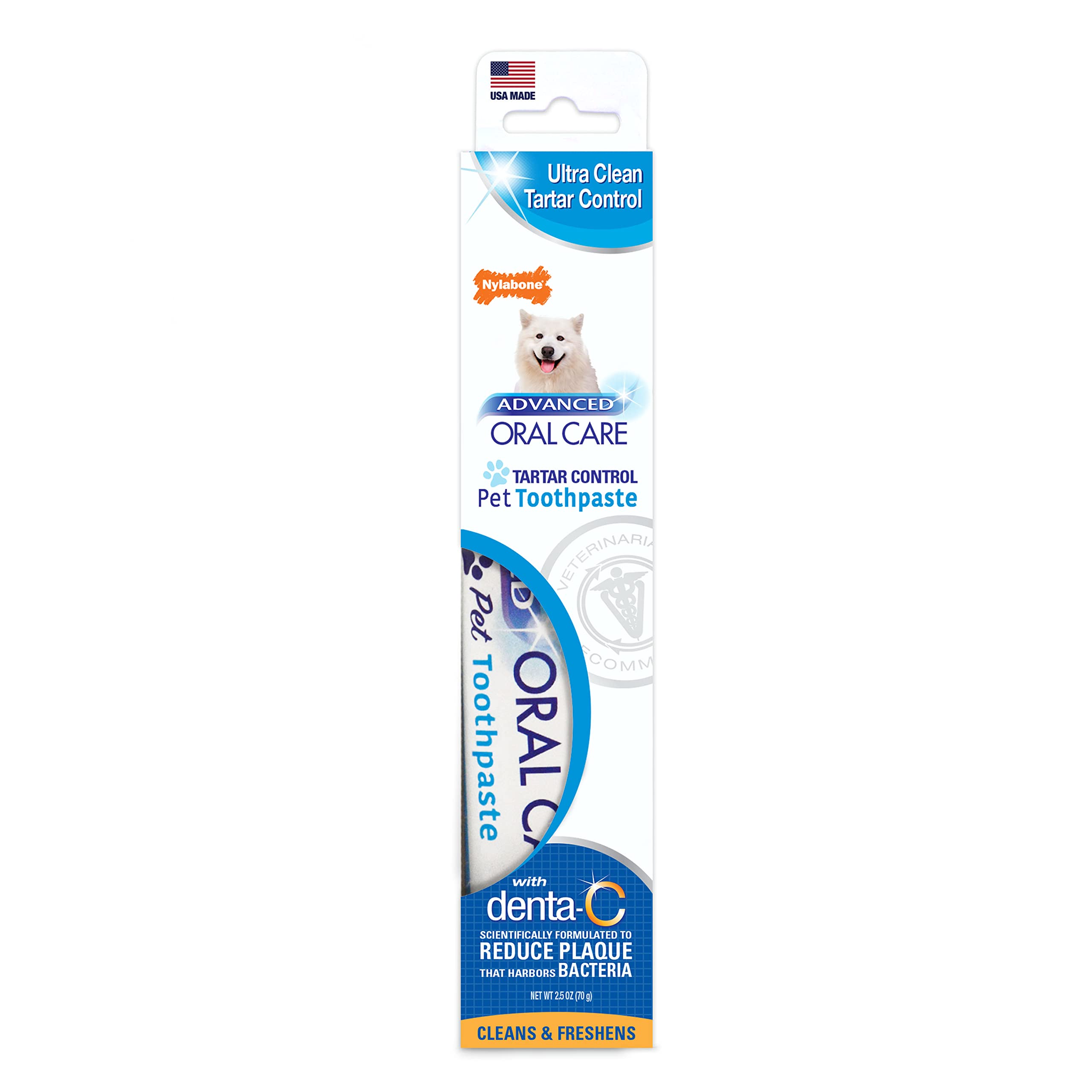 Nylabone dentifrice chien original, tube prêt à l’emploi
