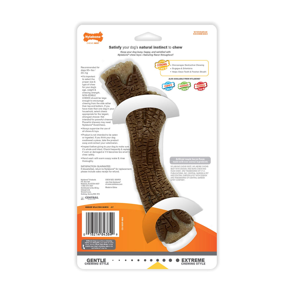 Design robuste Nylabone: convenant aux morsures intenses