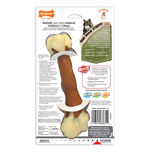 Nylabone design utile: jouet polyvalent pour l’entraînement et le réconfort.