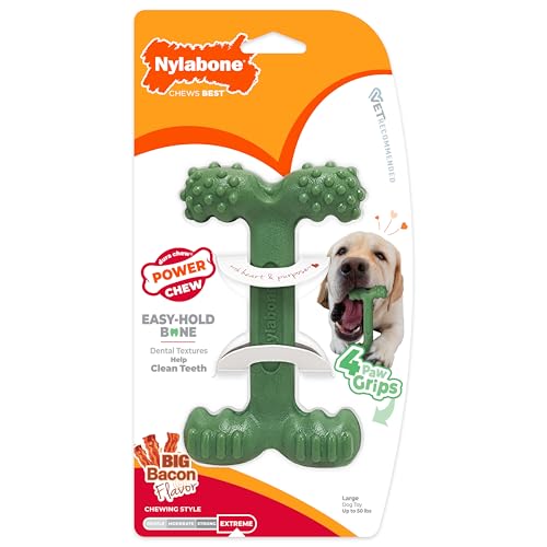 Dimensions du jouet Nylabone: 3 po x 1,5 po x 5,5 po.