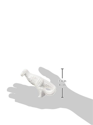 Nylabone dinosaure en nylon robuste, résiste aux mâchouillements forts.