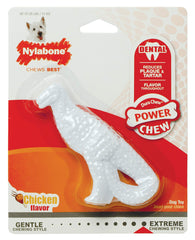  Reliefs dentaires sur le dinosaure Nylabone pour nettoyer les dents.
