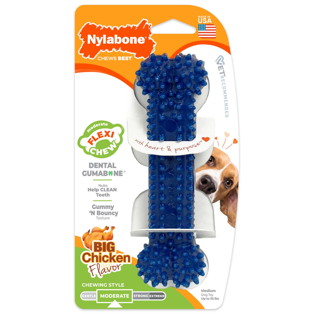 Nylabone Flexi Chew peut être congelé pour mastication plus fraîche