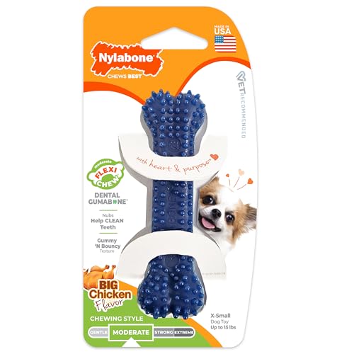 Nylabone Flexi Chew peut être congelé pour un mordillement frais