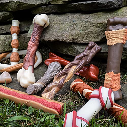 Nylabone forme et texture uniques: stimulation sensorielle à chaque bouchée.