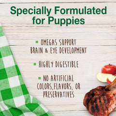 Sans conservateurs ni colorants artificiels, friandises pour chiots.