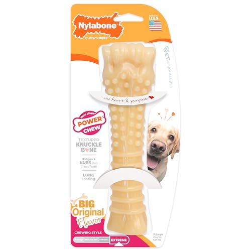 Nylabone goût attractif tout au long des sessions.