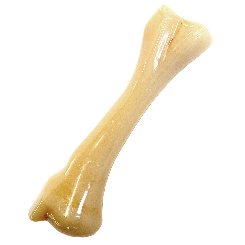Nylabone Grand Os Monstre Poulet – forme os authentique pour grands chiens, distraction durable