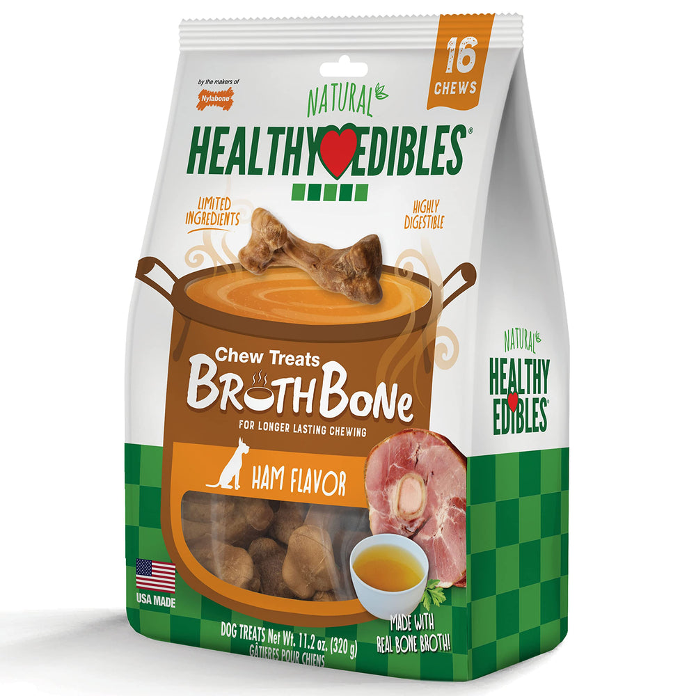 Fabriqué aux États-Unis Nylabone Healthy Edibles Bouillon-Os