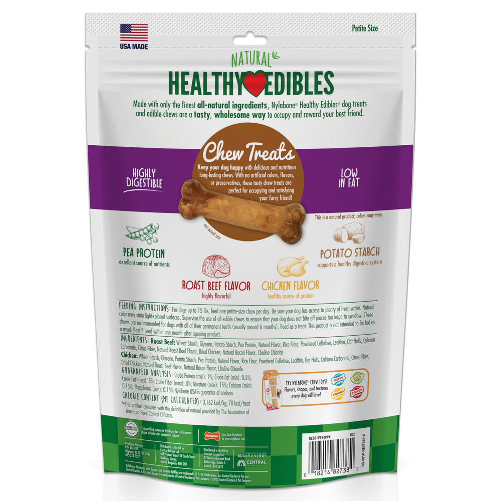Nylabone Healthy Edibles: dimensions compactes pour chien petit format