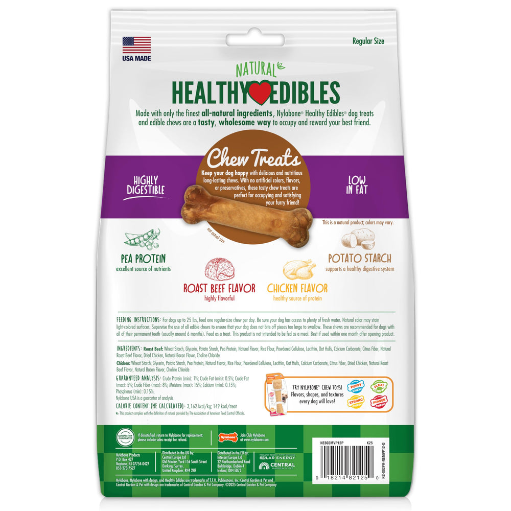 Nylabone Healthy Edibles, fabriqué aux États-Unis: savoir-faire local.