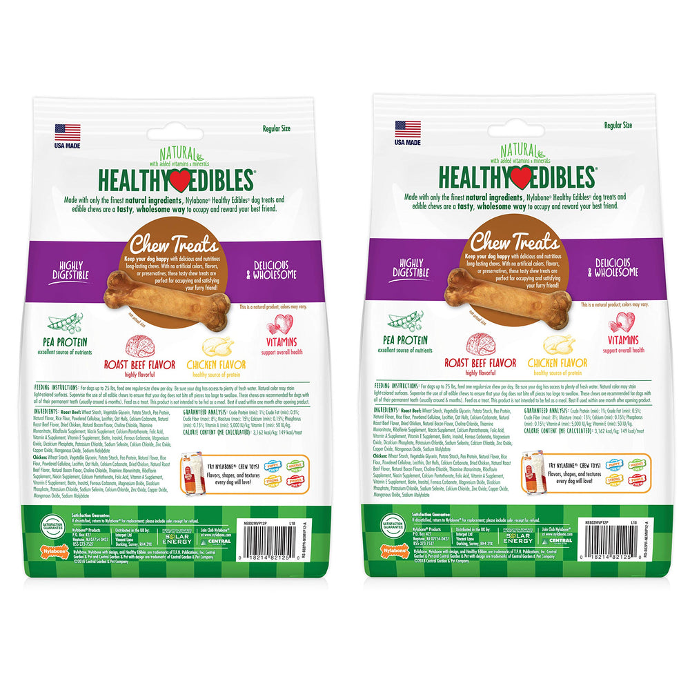 Nylabone Healthy Edibles fabriqué aux États‑Unis, qualité locale