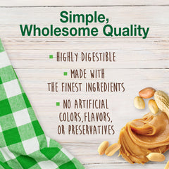 Nylabone Healthy Edibles, goût beurre d'arachide, confort gustatif pour chiens sensibles.